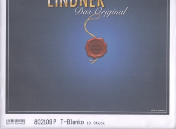 LINDNER - Neutrální listy s 1 kapsou - Objednací kód 802106 P - balíček
